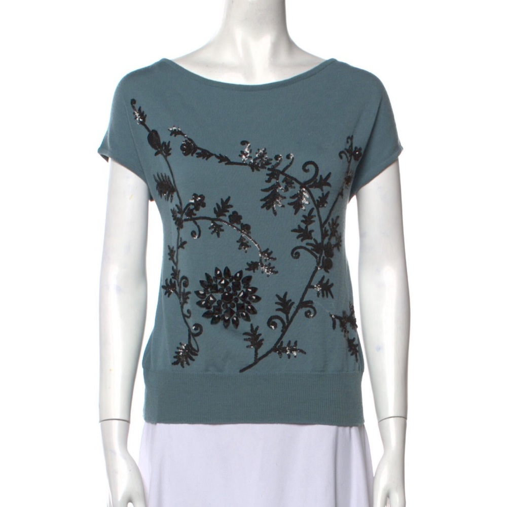 Alberto Ferretti embellished sweater